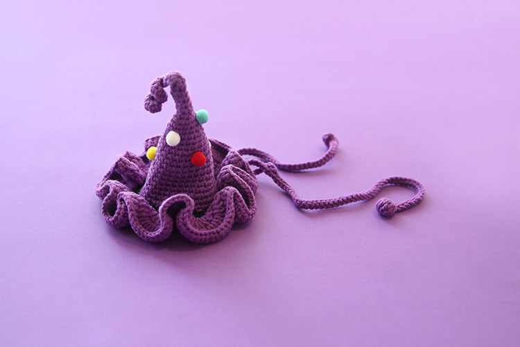 Dogs And Cats Triangle Wool Scarf Scarf