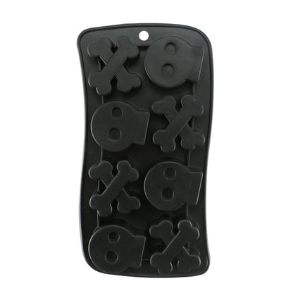 Halloween mold diy glue dripper pumpkin biscuit cake mold Candy Flip candy cookie skull skull chocolate mold