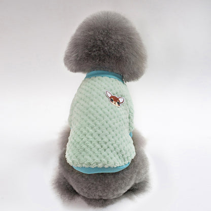 Warm legs fleece pet supplies