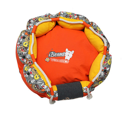 Thickening method kennel dog mat