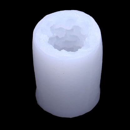 Christmas Christmas tree decoration silicone mold DIY aromatherapy candle 3D stereo Christmas tree plaster car decoration