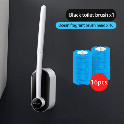 Disposable No Dead Angle Toilet Cleaning Brush