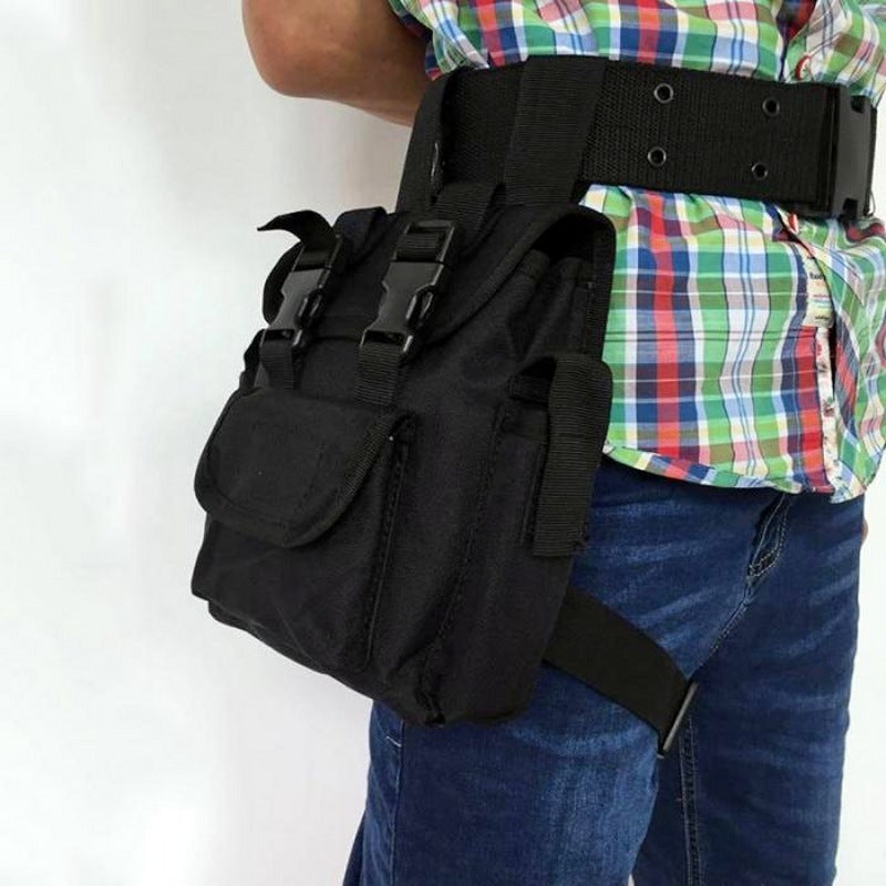 Outdoor sports leg bag storage bag multifunctional waist leg bag EDC mountaineering leggings tool waist hanging bag
