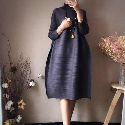 Mid-length a-line dress