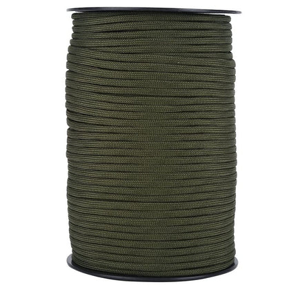 7-core 4mm umbrella rope polypropylene fiber multi-function mountaineering paratrooper traction rope life-saving equipment fixed safety umbrella rope