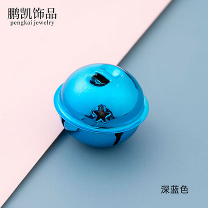 DIY handmade pendant material 4CM cm Christmas colorful cartoon pet bell large gift activity accessories