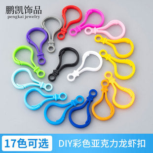 22mm Colorful Cute Small Bell Metal Pet Open-Ended Bell Handmade Material DIY Creative Accessory Iron