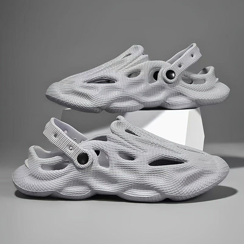 Men's Lightweight EVA Foam Clogs - Anti-Slip Quick Dry Slides for Beach, Pool & Outdoor