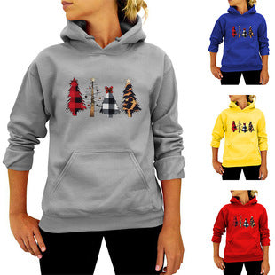 Christmas tree Merry Christmas pattern printed crew neck sweater European and American autumn and winter AliExpress ebay cross-border