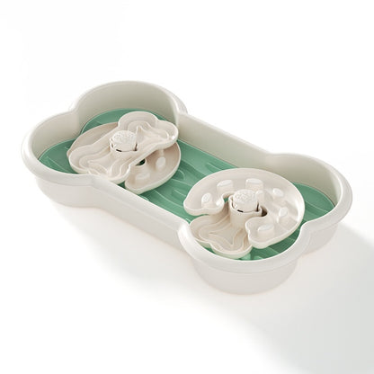 New Dog Educational Toys Slow Food Plate Anti-Chye Pet Bowl Pet Supplies