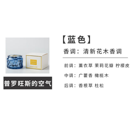 Byme Small Soy Wax Scented Candles for Home Use, Fragrance Decorations, Christmas Creative Painted Candle Cups, Gift Wholesale