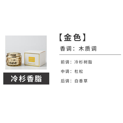 Byme Small Soy Wax Scented Candles for Home Use, Fragrance Decorations, Christmas Creative Painted Candle Cups, Gift Wholesale