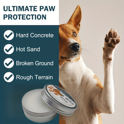 Natural Paw Balm for Dogs Heal and Repair Damaged Paws Against Heat Hot Pavement Sand Dirt Snow,  Canine Foot Care, Natural Pet Balm, Natural Ingredients Formula, Gentle Paw Treatment, Dog Owners, Outdoor Dog Walkers, Winter