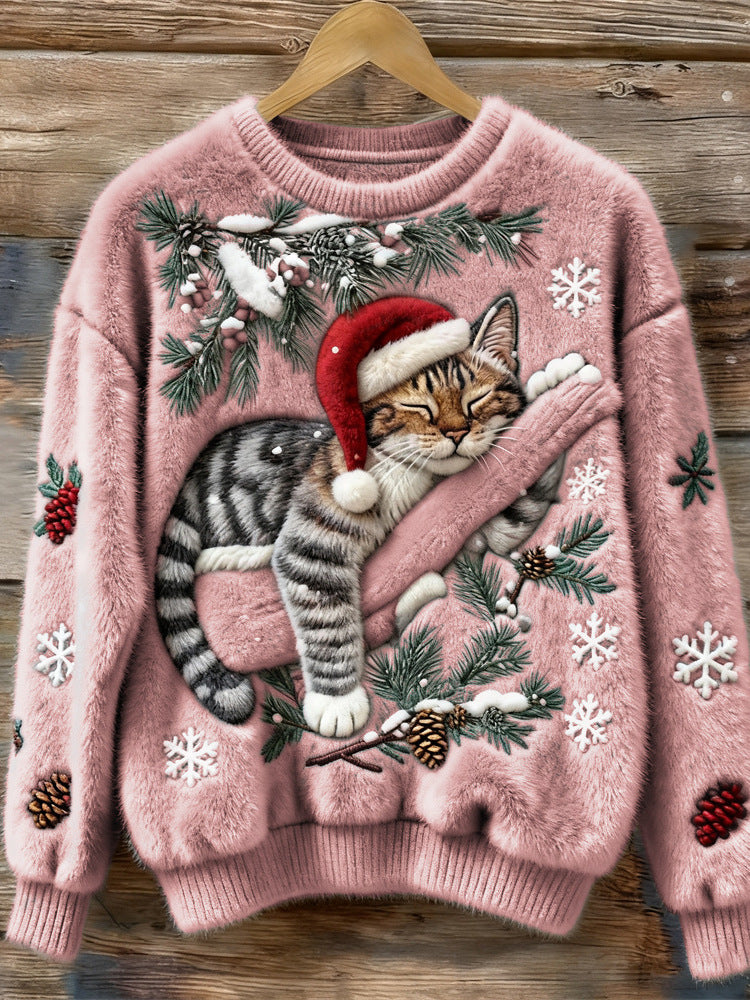 Women's 3D Digitally Printed Christmas Hoodie