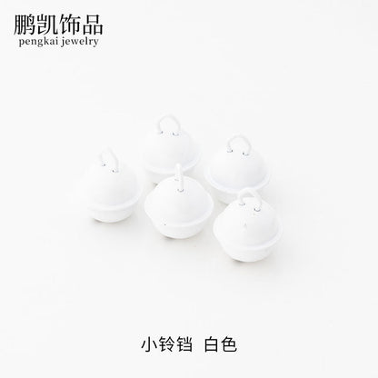 22mm Colorful Cute Small Bell Metal Pet Open-Ended Bell Handmade Material DIY Creative Accessory Iron