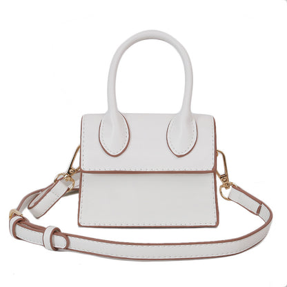 New PU Student Fashion Personality Korean Style Simple Retro Messenger Handbag