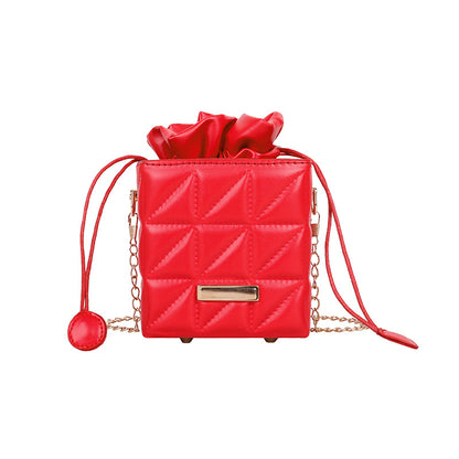 Fashion Messenger Chain Shoulder Bucket Bag