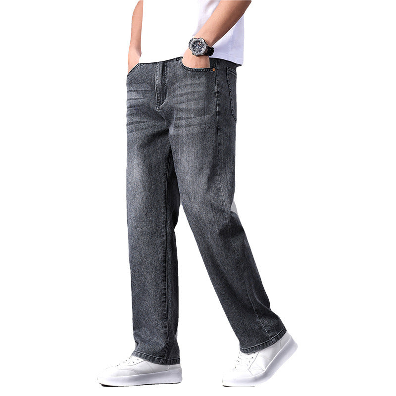Sommerliche Pendlerjeans, Herren, High Sense Business Straight