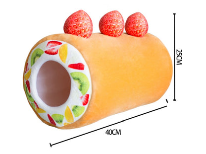 Cake Roll cat's nest
