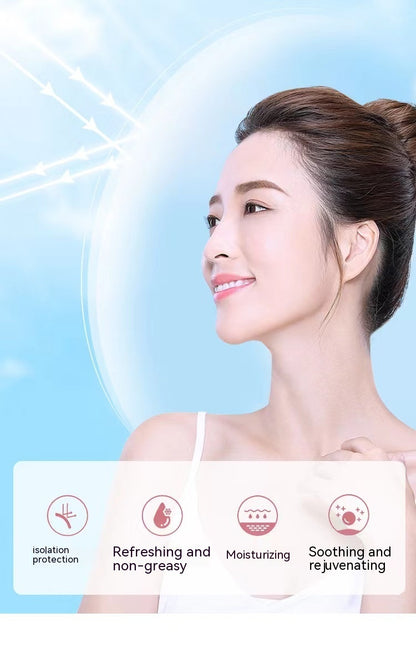 Sonnenschutzmittel mit Lichtschutzfaktor 50, UV-Schutz, Sommer