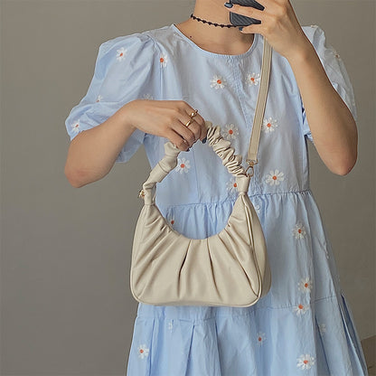 Cloud fold shoulder bag