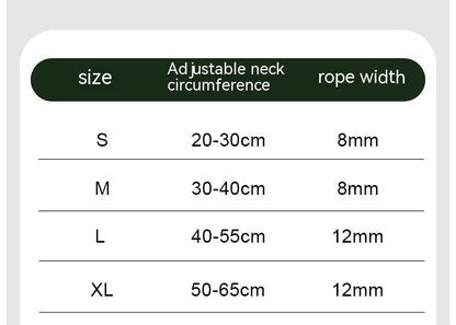 Dog Hand Holding Rope Anti Breaking Loose Collar