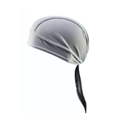 Premium Breathable Mesh Cycling Cap - Long Tail Head Wrap Beanie for Men | Sports Skull Cap