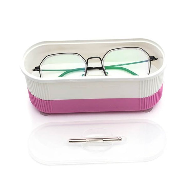 Professional Ultrasonic Jewelry Cleaner - Eyeglasses, Watches & Rings Cleaning Machine