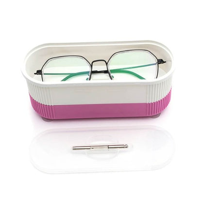 Professional Ultrasonic Jewelry Cleaner - Eyeglasses, Watches & Rings Cleaning Machine