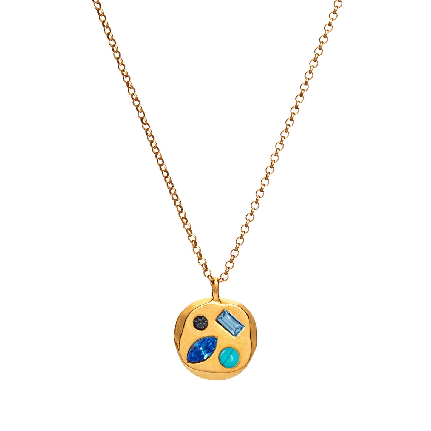 Colorful Zircon Mom Necklace December Birthday Stone Valentine's Day Gift Gifts For Moms Necklace