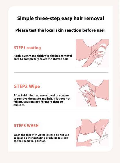 Gentle Cleansing Depilatory Cream Mild And Non-irritating