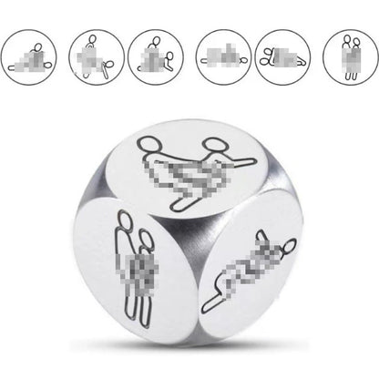 Decision Dice Stainless Steel Material Valentine's Day Gift