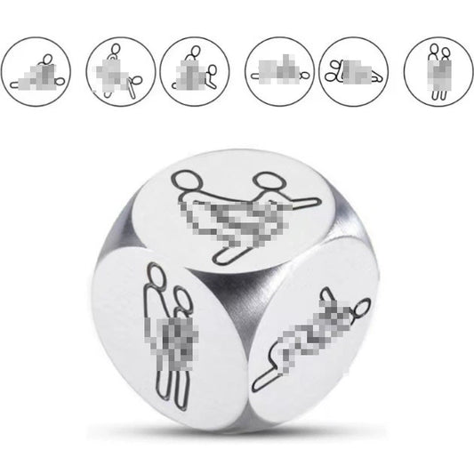 Decision Dice Stainless Steel Material Valentine's Day Gift