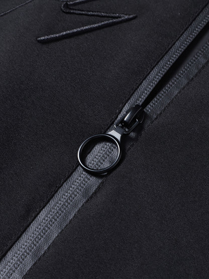 Men'S Letter Embroidered Casual Bomber Jacket