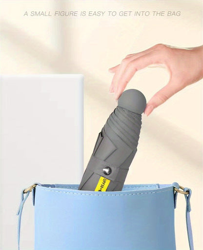 six-rib capsule umbrella, pocket umbrella