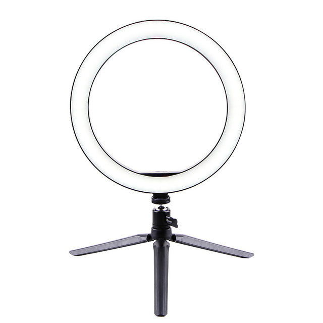26cm LED Ring Light with Tripod Stand & Phone Clip - Professional Studio Lighting for Photography, Video & Live Streaming