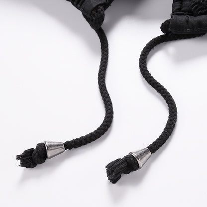 mittellanger, wattierter Trenchcoat für Herren