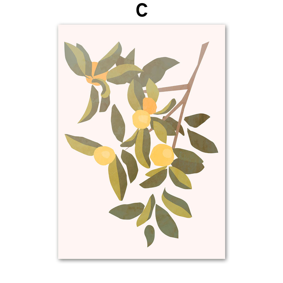 Living Room Decorated Canvas Painting