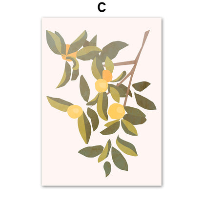 Living Room Decorated Canvas Painting