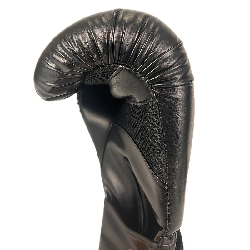 Premium 10oz Boxing Gloves for Adults - Ideal for Muay Thai and Kickboxing Training, Provides Maximum Protection and Comfort