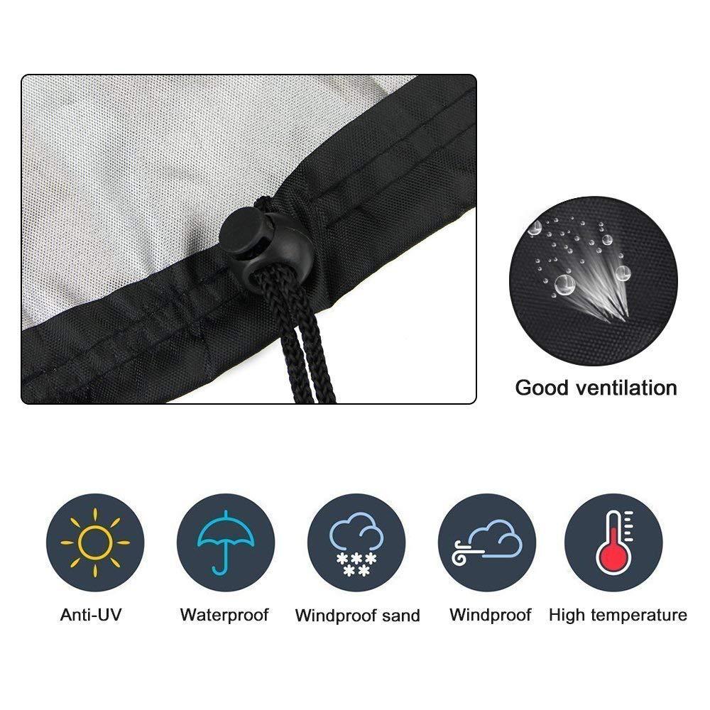 Outdoor Sun Waterproof Recliner Cover Garden Furniture Dustproof Cover