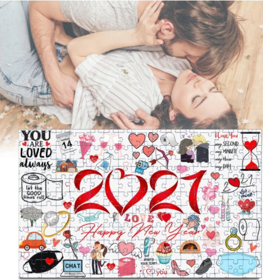 Valentine's Day Gift Puzzle 1000 Pieces Funny Toys Personalized Gifts Interactive Assemble Game
