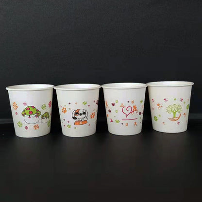 Disposable 180ml Office Coffee Paper Cup Small