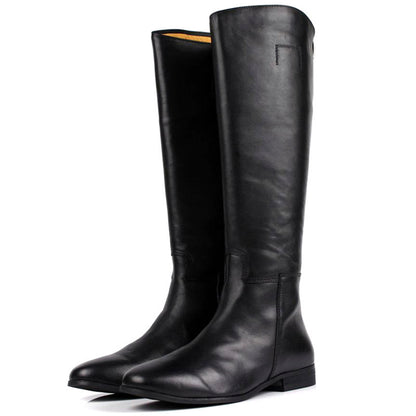Long cowhide male Martin boots
