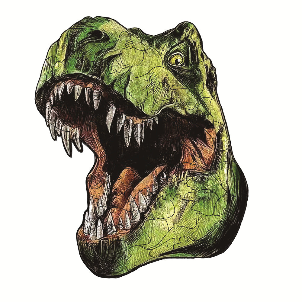 Each Piece Is Animal Shaped Christmas Gift Colorful Elephant Turtle Wooden Jigsaw Puzzles