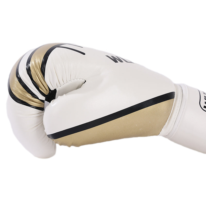 WUSAGE Professional Boxing Gloves - Premium Sparring Gloves 6oz 8oz 10oz 12oz | Padded Wrist Support for MMA, Kickboxing & Training