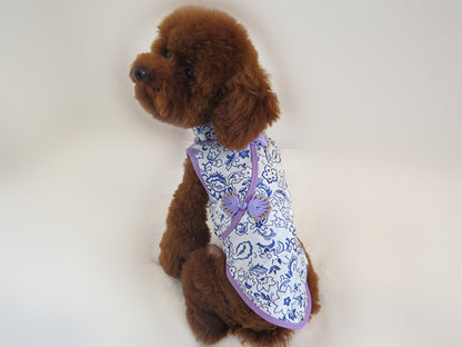 Pet Spring Summer And Autumn Clothes Tang Suit Brocade Cheongsam