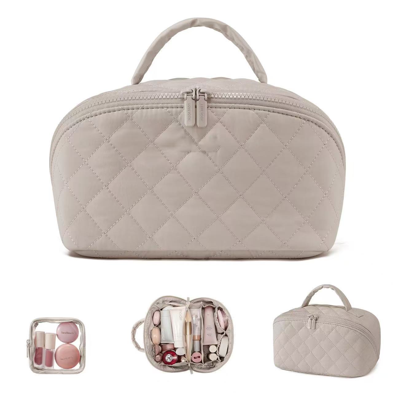 Women's Large Capacity Portable Makeup Bag