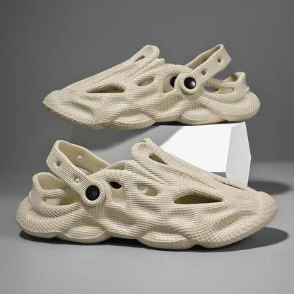 Men's Lightweight EVA Foam Clogs - Anti-Slip Quick Dry Slides for Beach, Pool & Outdoor