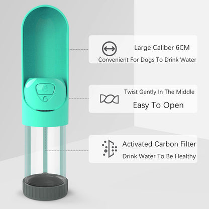 Pet Multifunctional Pet Accompanying Cup Portable Dog Water Cup Household